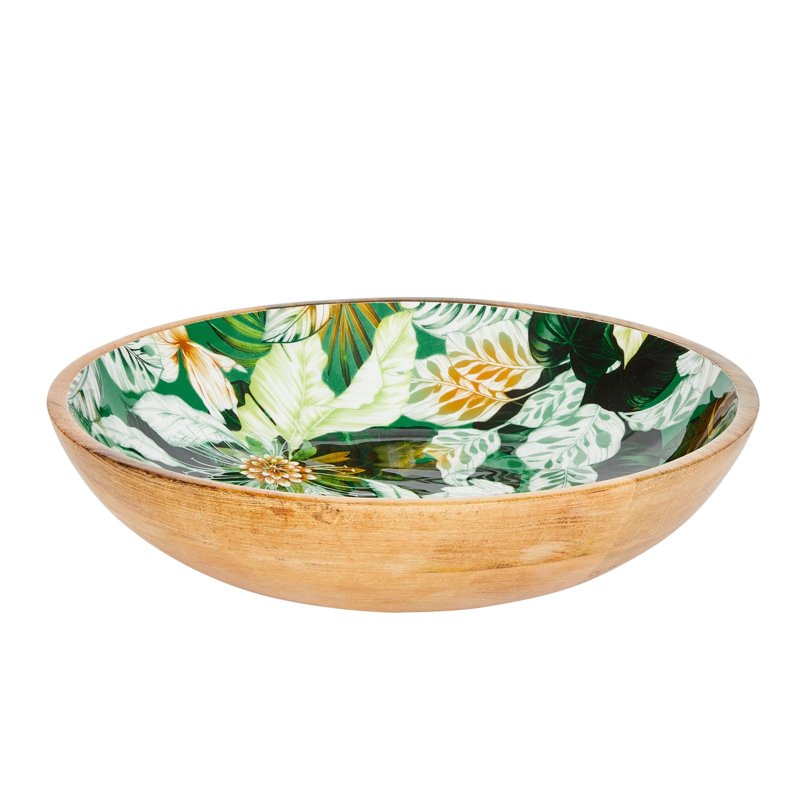 Mango Wood Serving Bowl