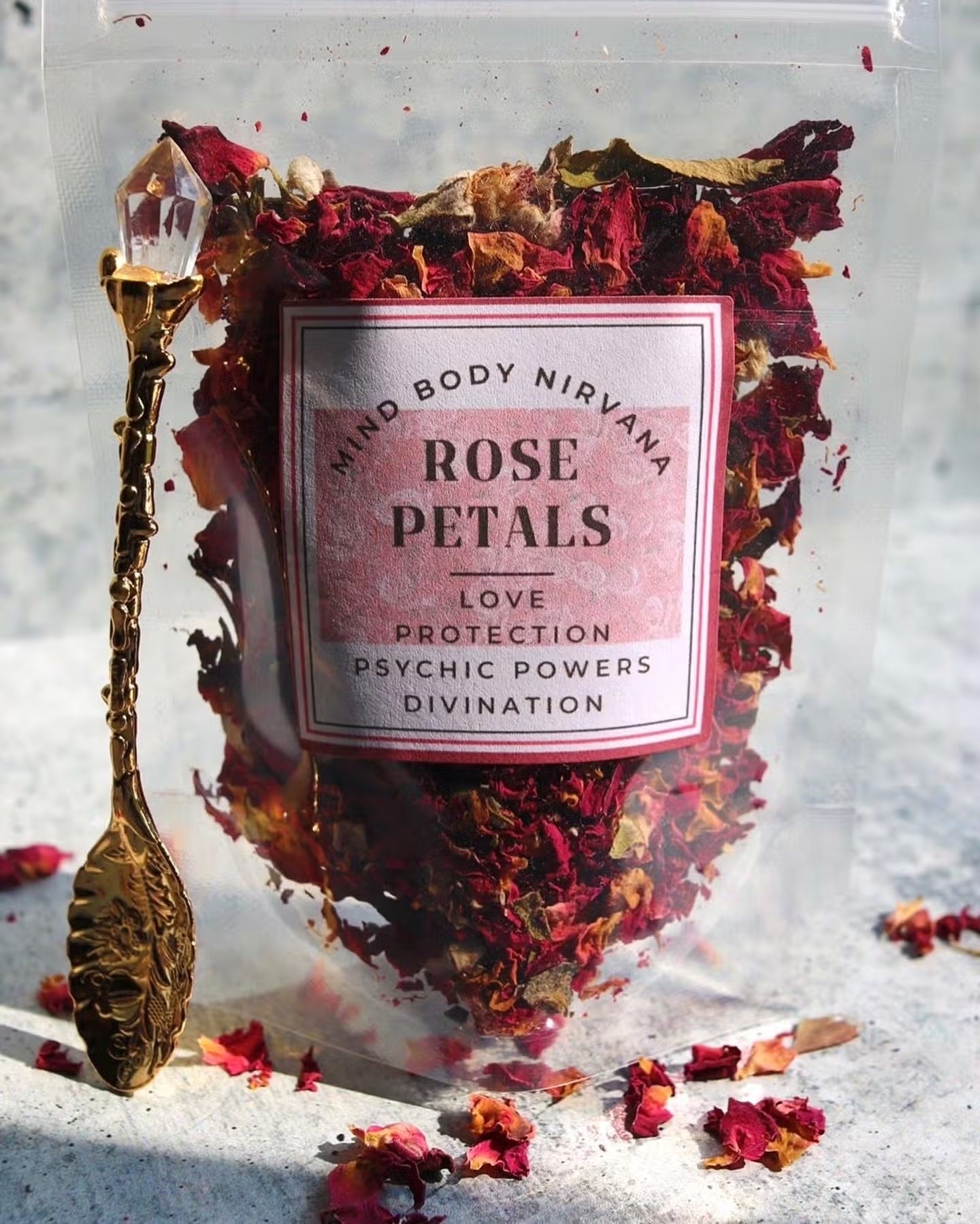 Dried Rose Buds & Petals