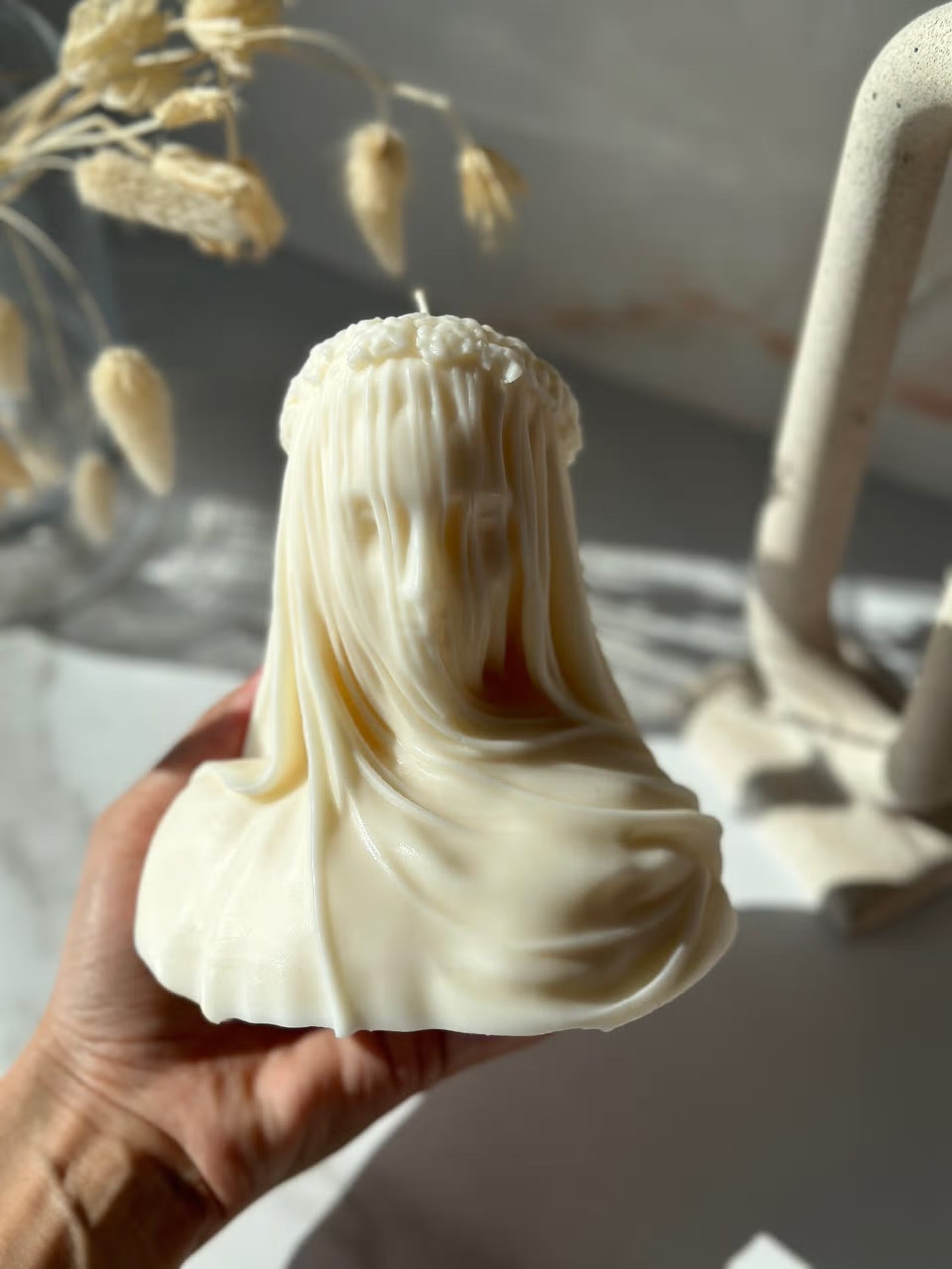 Veiled Woman Candle