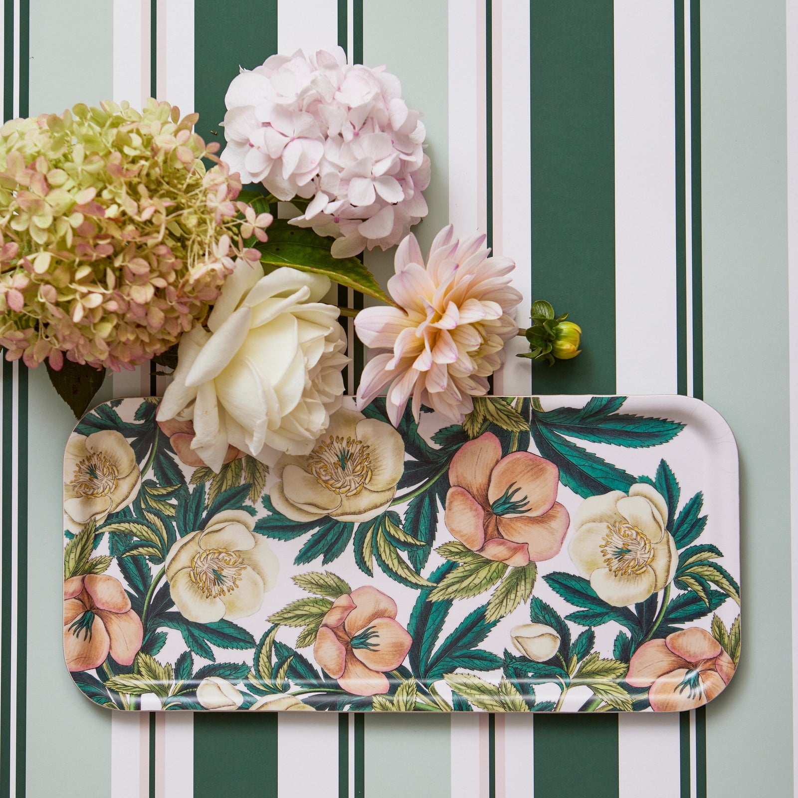 Hellebore Rectangular Tray