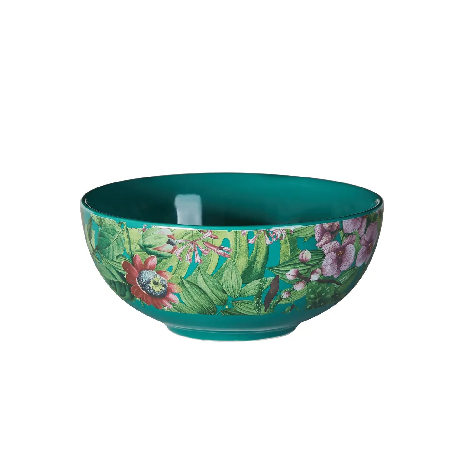 Emerald Midnight Garden Bowls (set of 2)