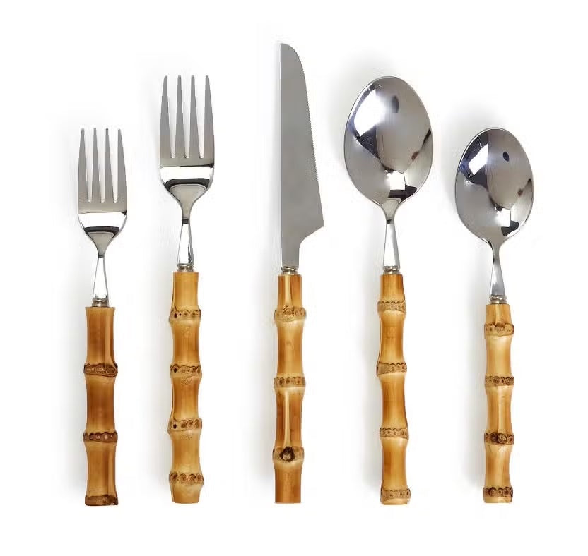 Bamboo Flatware Set