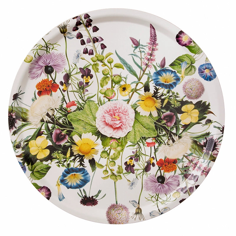 Garden Floral Serving Tray