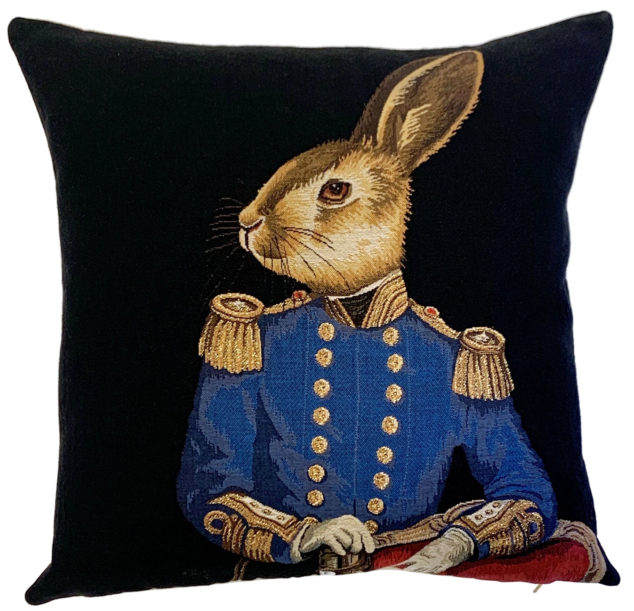 Royal Hare Pillow Cover